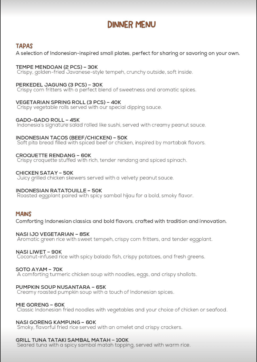 Menu page 7